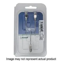 NEOGEN Ideal 1195 Needle, 20 ga Gauge, 1/2 in L, 3, Pack
