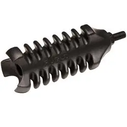 TRUGLO DEADENATOR XS TG818B Bow Stabilizer, Rubber, Black