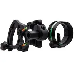 TRUGLO RANGE ROVER TG6211B Bow Sight, 0.019 in Pin, Aluminum, Black