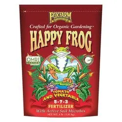 Happy Frog 500329 Tomato and Vegetable Fertilizer, 4 lb Package, Bag