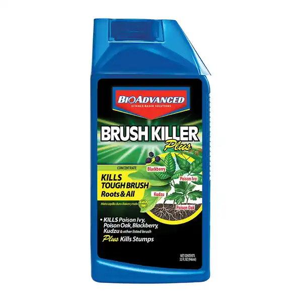 BioAdvanced 704640B Brush Killer, Liquid, Clear, 32 oz Package, Bottle