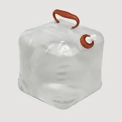 Reliance Products Fold-A-Carrier 5000-13 Water Container, 5 gal Capacity, Polyethylene, 12 in L, 4 in W, 16 in H