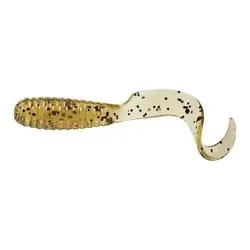 MISTER TWISTER TTSF20-11BKS Teenie Fishing Lure, Bluegills, Crappie, Perch, Sunfish, Pumpkin Pepper Lure, 20, Bag