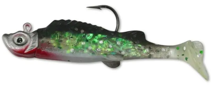 Northland MM4-11 Fishing Lure, Mimic Minnow Shad, Bass, Crappies, Perch, Pike, Trout, Walleyes, Silver Shiner Lure