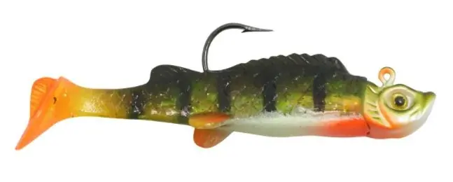 Northland MM4-23 Fishing Lure, Mimic Minnow Shad, Bass, Crappies, Perch, Pike, Trout, Walleyes, Perch Lure, 2, Card