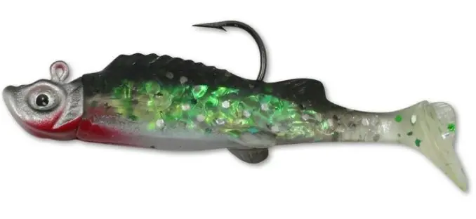 Northland MM5-11 Fishing Lure, Mimic Minnow Shad, Bass, Crappies, Perch, Pike, Trout, Walleyes, Silver Shiner Lure