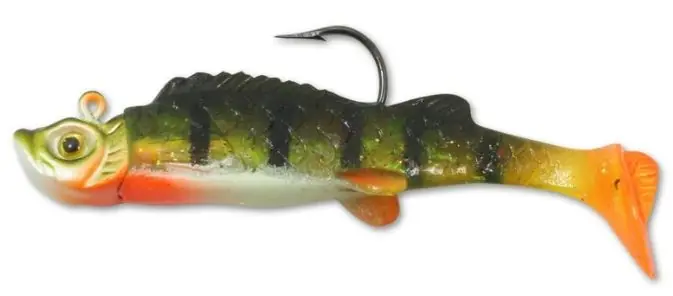 Northland MM5-23 Fishing Lure, Mimic Minnow Shad, Bass, Crappies, Perch, Pike, Trout, Walleyes, Perch Lure, 2, Card