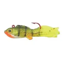 Northland ST2P-23 Fishing Lure, Slurpies Small Fry Jig, Crappies, Sunfish, Perch, Bass, Trout, Perch Lure, 4, Pack
