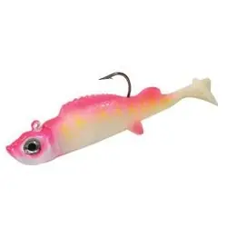 Northland MMUV1-26 Fishing Lure, Mimic Minnow, Bass, Crappies, Walleyes, Trout, Perch, Pike, Pink Tiger Lure, 2