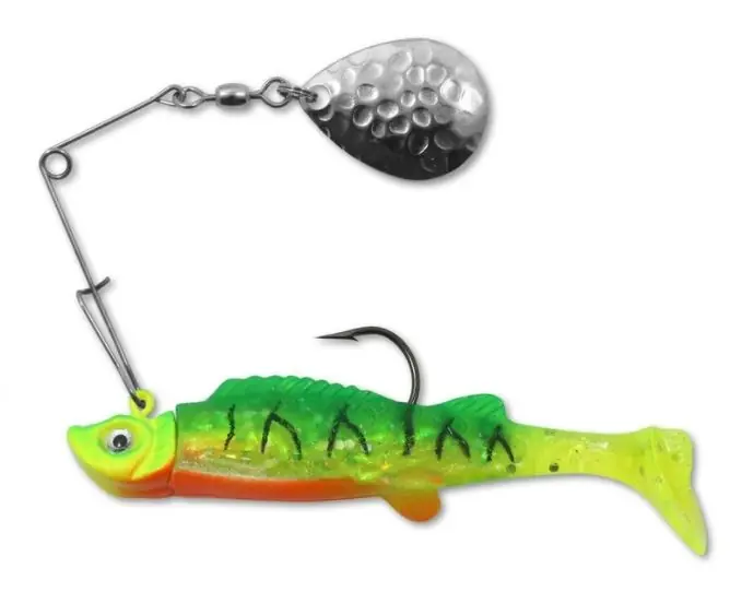 Northland MMS4-22 Fishing Lure, Mimic Minnow Spin, Crappies, Perch, Walleyes, Bass, Pike, Trout, Other Large Predators