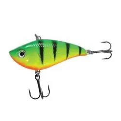 Northland RS3-22 Fishing Lure, Rippin Shad, Panfish, Perch, Pike, Walleyes, Trout, Glow Firetiger Lure, 1, Card