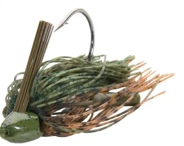 Northland J5-17 Fishing Lure, Jungle Jig, Big Bass, Pike, Pumpkin Craw Lure, 1, Card