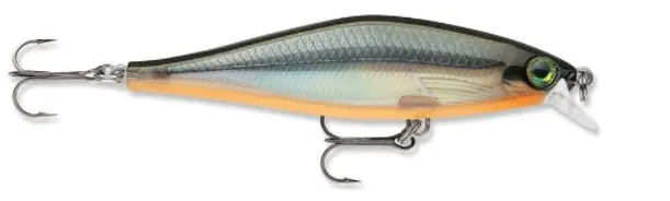 RAPALA Shadow Rap Shad SDRS09HLW Fishing Lure, 2 -Hook, Halloween Lure