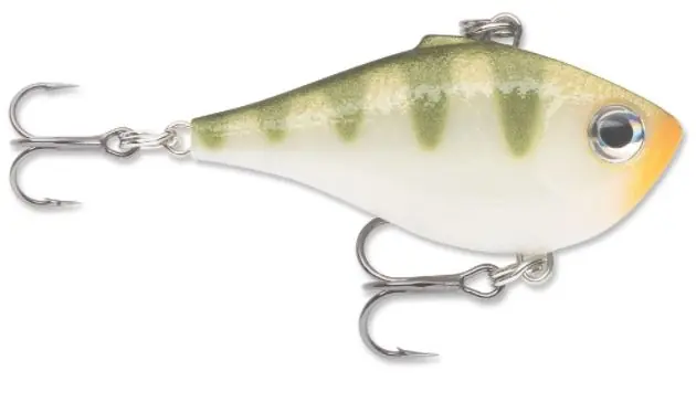 RAPALA Ultra Light Rippin‘ Rap ULRPR03GYP Fishing Lure, Glow Yellow Perch Lure