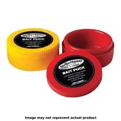 StrikeMaster BP-1 Bait Puck, Red/Yellow, 2, Pack