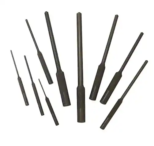GRIP 61135 Punch Set, 9 -Piece, Carbon Steel