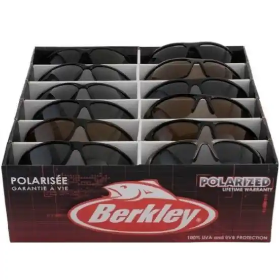 Berkley BSPDQ10A Pre-Selected Sunglasses, Assorted Frames