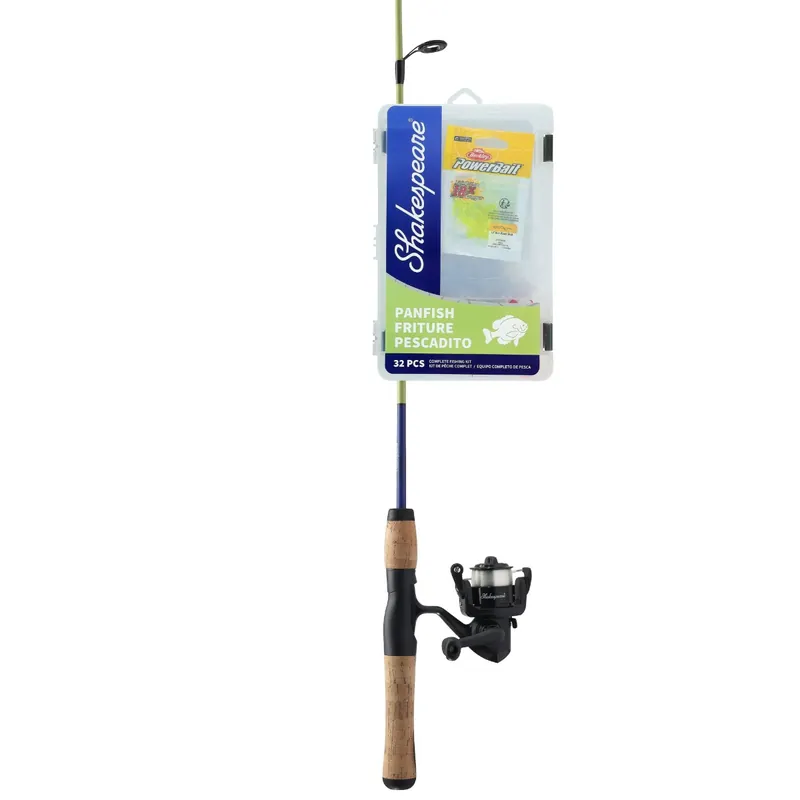 Shakespeare Catch More Fish® Panfish Spinning Combo Fishing Kit