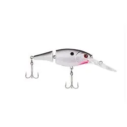 Berkley FFSH5J-PW Jointed Fishing Lure, 2 -Hook, Pearl White Lure, 1, Blister