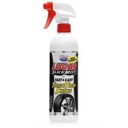 Lucas Oil 10513 Slick Mist Tire and Trim Shine, 24 oz Package, Bottle, Liquid, Citrus