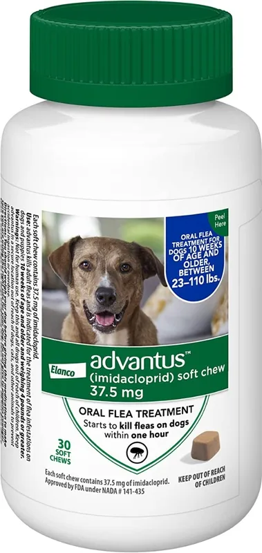 Advantus Soft Chews for Dogs 23 to 110 Pounds - 30ct