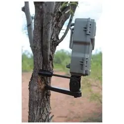 HME HME-BTCH Better Trail Camera Holder, Heavy-Duty, Metal, Brown