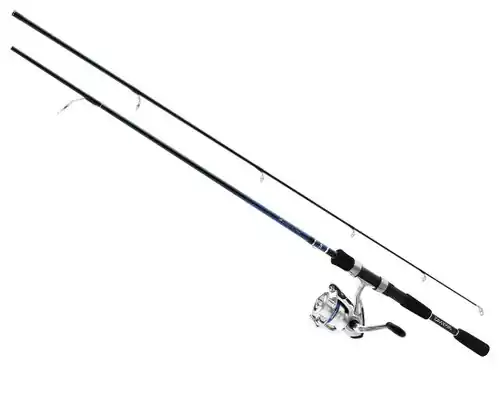 Daiwa D-Shock Spinning Combos - 2BB - 6′6″ Medium