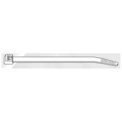 ProTie B36EHD10 Cable Tie, 10.7 in Max Bundle Dia, 6/6 Nylon, UV Black