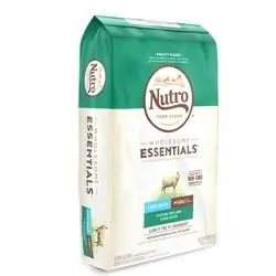 Nutro Wholesome Essentials 10157674 Adult Dog Food, L Breed, Dry, Rice, Pasture-Fed Lamb Flavor, 30 lb Package