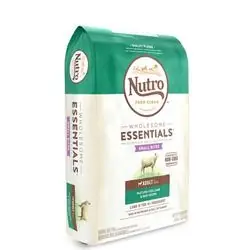 Nutro Wholesome Essentials 10157661 Adult Dog Food, Dry, Lamb, Rice Flavor, 30 lb Package, Bag