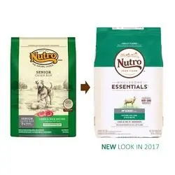 Nutro Wholesome Essentials 791909 Senior Adult Dog Food, 30 lb Package