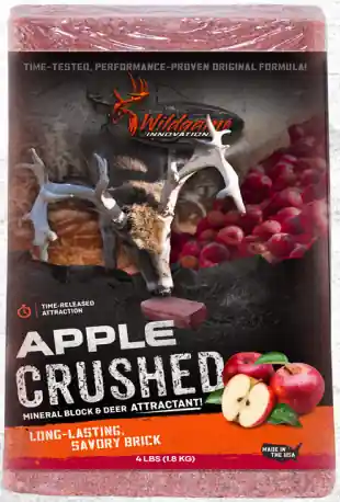 Wildgame INNOVATIONS FG-00329 Apple Crush Brick, Apple Flavor, 4 lb Package