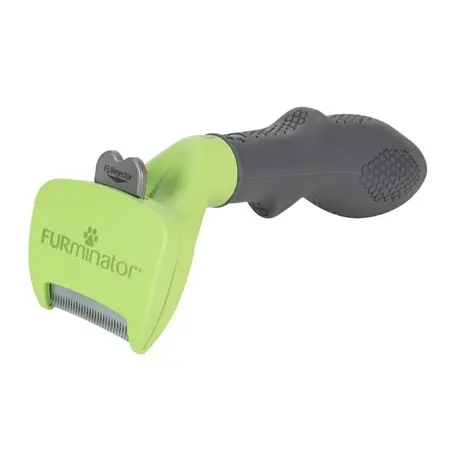 FURminator Undercoat Deshedding Tool, Stainless Steel Bristle, Ergonomic Handle, Small Dog, Long Hair