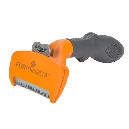 FURminator Undercoat Deshedding Tool, Stainless Steel Bristle, Ergonomic Handle, Medium Dog, Short Hair