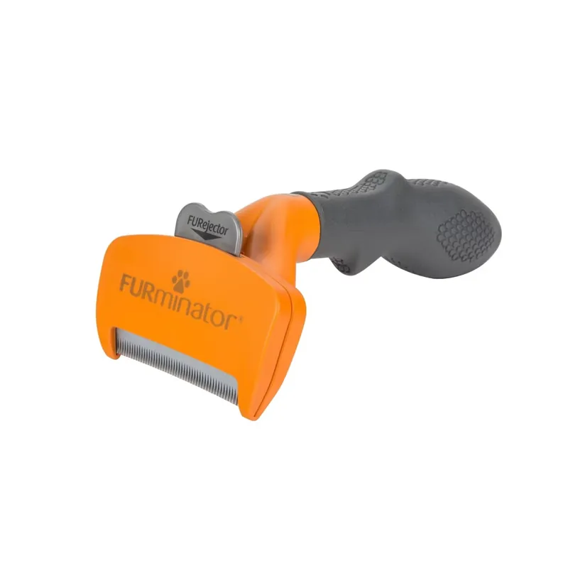 FURminator Long Hair deShedding Tool for Medium Dogs