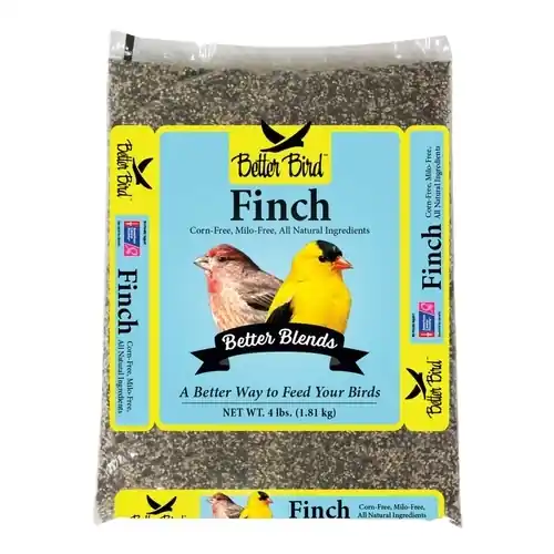 Better Bird W12 65004 Finch Food, 4 lb Package, Pack
