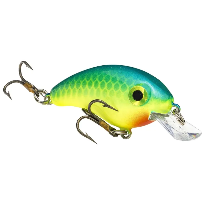 MR. CRAPPIE BY STRIKE KING Pro Model HCBPM-503 Bitsy Minnow Bait, Hard Bait, Minnow, Blue/Chartreuse Bait