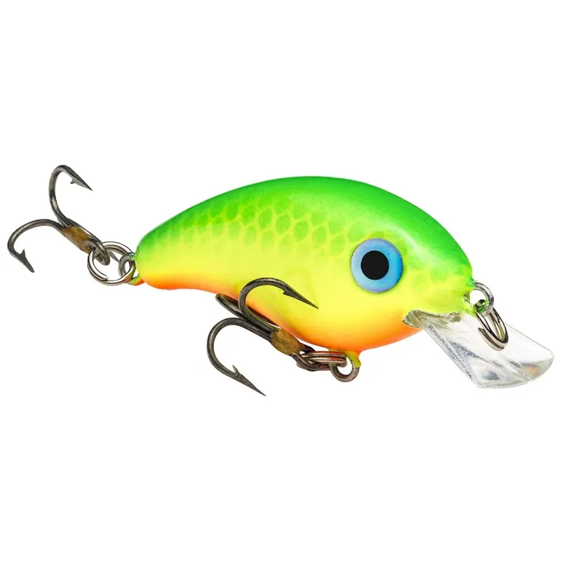 MR. CRAPPIE BY STRIKE KING Pro Model HCBPM-509 Bitsy Minnow Bait, Hard Bait, Minnow, Chartreuse/Green Bait