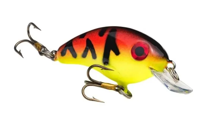 MR. CRAPPIE BY STRIKE KING Pro Model HCBPM-430 Bitsy Minnow Bait, Hard Bait, Minnow, Green Tomato Bait