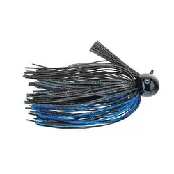 Strike King TOUR GRADE TDJ34-02 Football Jig, Black/Blue Bait