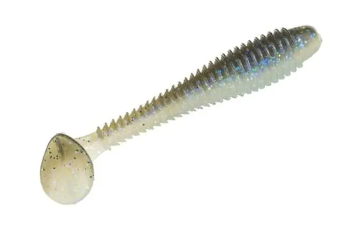 RAGE TAIL RGSW234-265 Swimmer Bait, Soft Bait, Plastic, Electric Shad Bait, 9, Pack