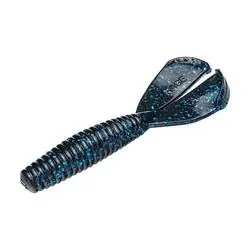 RAGE TAIL RGBM-2 Baby Menace Bait, Soft Bait, Grub, Plastic, Black Blue Flake Bait, 9, Pack