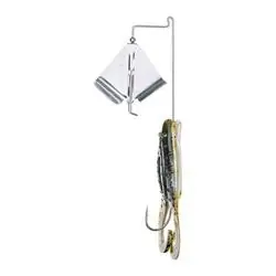KVD KVDTBZ38-47 Toad Buzz Bait, Wire Bait, Plastic, Green Pumpkin/Pearl Belly Bait
