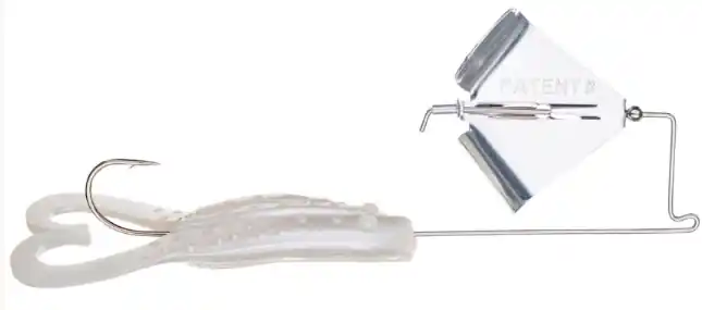 KVD KVDTBZ38-84 Toad Buzz Bait, Wire Bait, Plastic, Pearl Bait