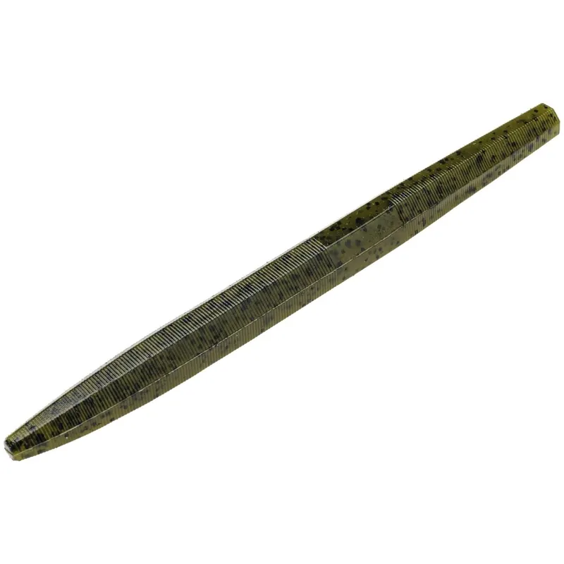 KVD OCHO6-46 Ocho Bait, Soft Bait, Plastic, Green Pumpkin Bait, 6, Pack