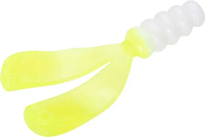 MR. CRAPPIE BY STRIKE KING MRCSNAP-186 Snap Jack Bait, Soft Bait, Plastic, Refrigerator White Bait, 15, Pack