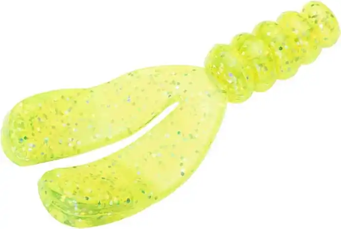 MR. CRAPPIE BY STRIKE KING MRCSNAP-195 Snap Jack Bait, Soft Bait, Plastic, Chartreuse Shiner Bait, 15, Pack