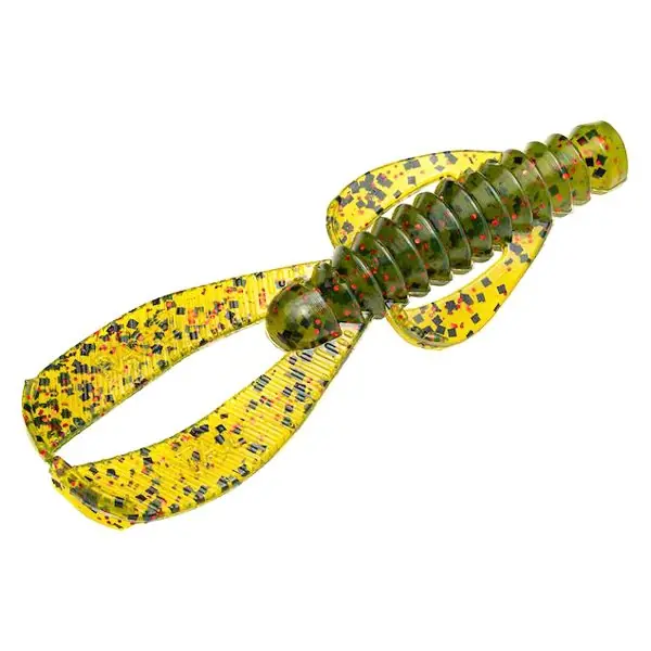 RAGE TAIL RGNBUG-18 Ned Bug Bait, Soft Bait, Plastic, Watermelon Red Flake Bait, 9, Pack