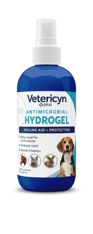 Vetericyn 1042 Antimicrobial Hydrogel, Gel, Slightly Chlorinated, 8 oz Package