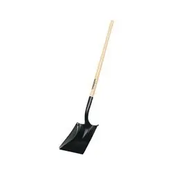 Landscapers Select 34609 PCL-P Square Point Shovel, Hardwood Handle, 45 in L Handle